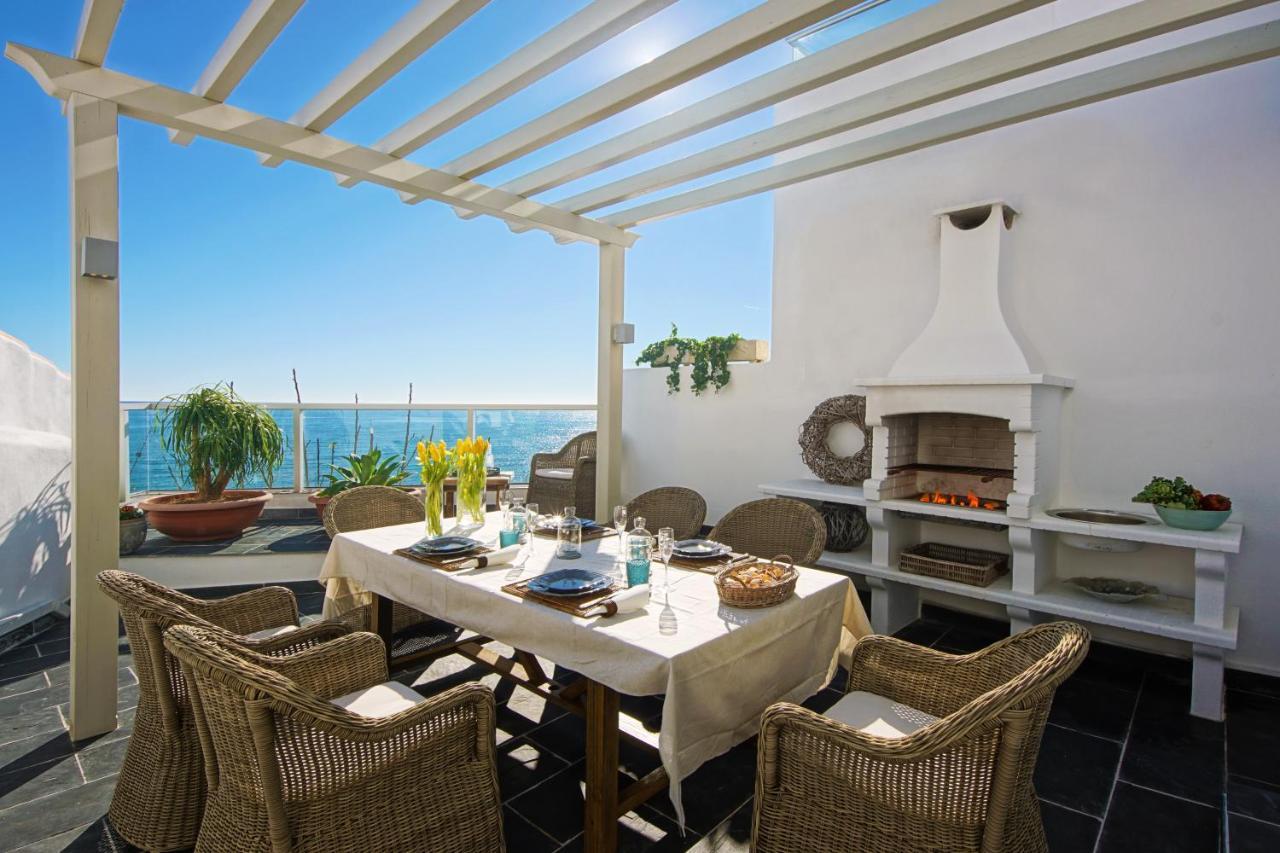 Casa Latino - Oceanfront - Luxury & Charming Villa- Jacuzzi At Rooftop By DreamvillasΑλμπουφέιρα Εξωτερικό φωτογραφία