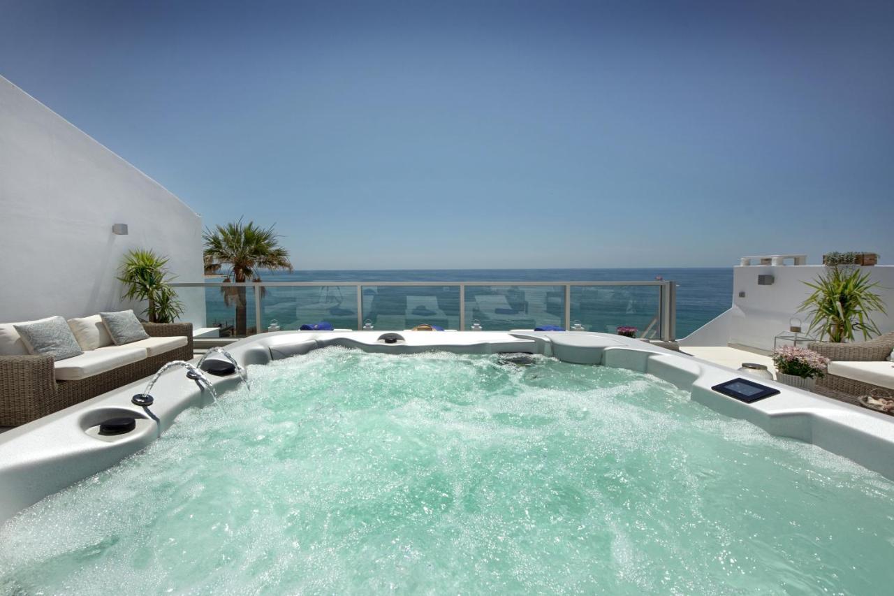 Casa Latino - Oceanfront - Luxury & Charming Villa- Jacuzzi At Rooftop By DreamvillasΑλμπουφέιρα Εξωτερικό φωτογραφία